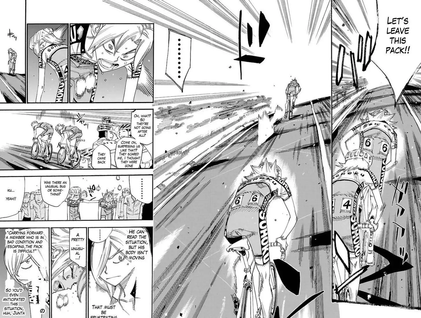 Yowamushi Pedal Chapter 364 14